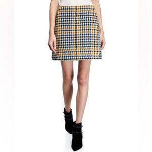 McQ Alexander McQueen Wool Mini Skirt